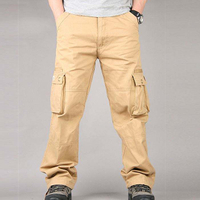 Customized Tactical Pants High Quality Thick Men Multi Pockets Cargo Pants
