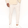 High Quality Cargo Pants Solid Color Elastic Drawstring Waist Men Jogger Sweatpants