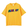 Custom OEM Men Chenille Embroidery Crewneck Men T Shirt