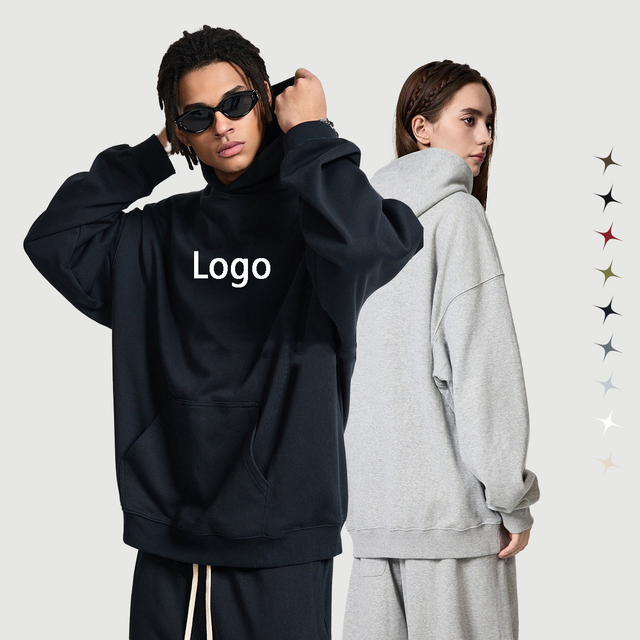 23839 French Terry Heavy 400gsm Boxy Oversized Hoodie Wholesale Blank Brands Manufacturer