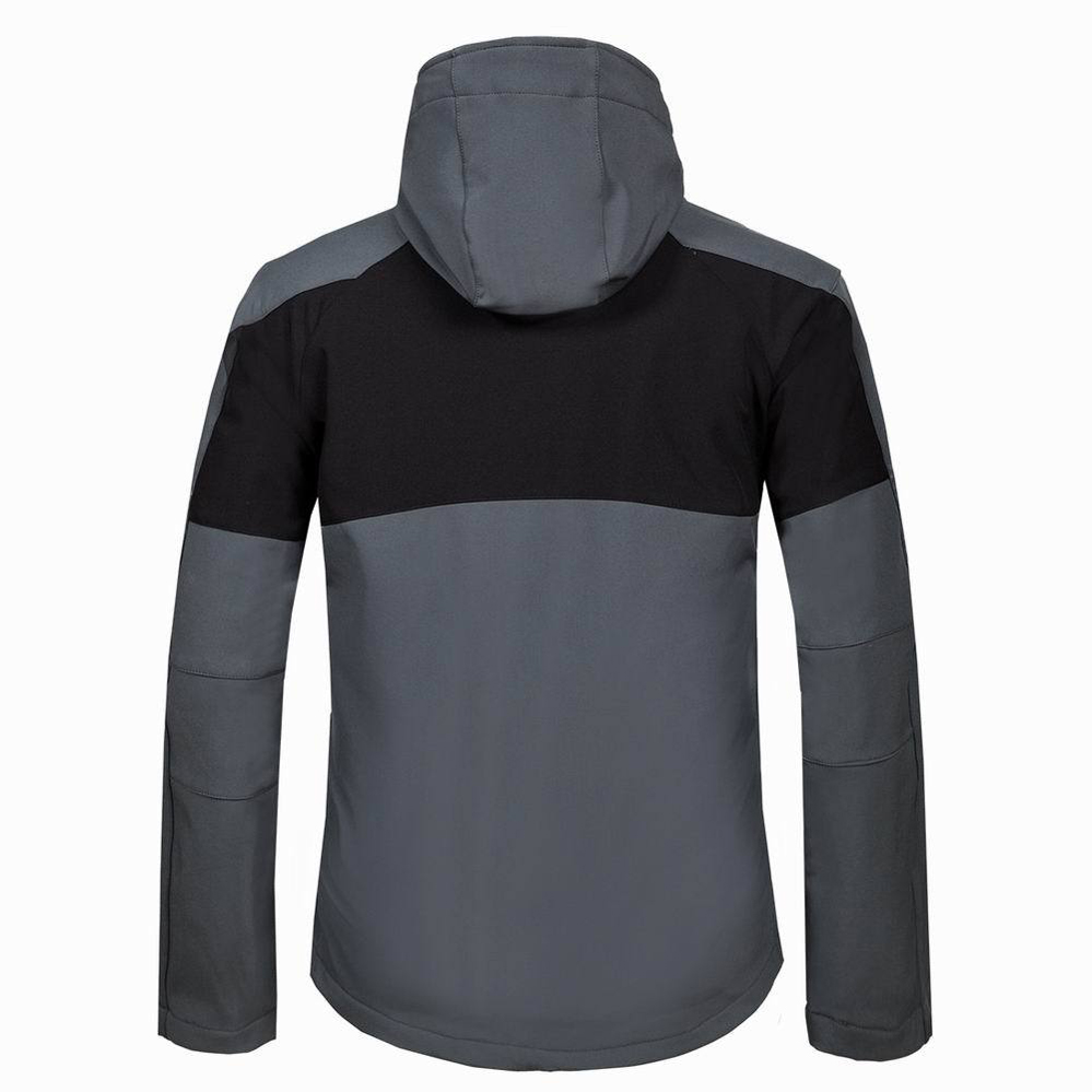 Entrega de moda reversível masculina masculina por atacado para capote à prova d'água com zípeira de capa com capuz Windbreaker homens