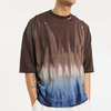 Clothing Factory Custom Boys' O-Neck T-Shirts Oversized Tie Dye Men Heavy Cotton T Shirt