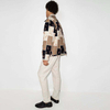 Oem Manufacturer Custom Men Fashion Outdoor High Quality Long Sleeve Single-Breasted Patchwork Fringed Jacket