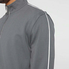 Custom Piped Men's Jacket Stand Collar Zip Fastening Mens Track Jacket