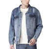 Wholesale Chaquetas Washed Men's Casual Denim Jackets