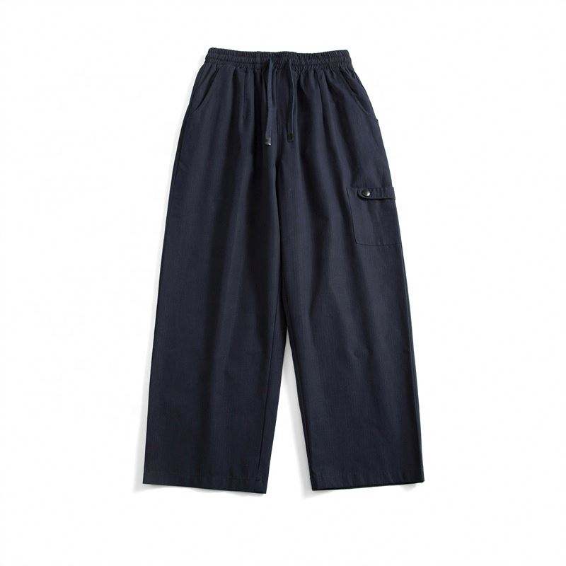 OEM Manufacturer Custom Plus Size Men Clothes Simple Casual Loose Comfortable Straight Cargo Trouser For Men Good Quality