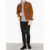 Factory Direct Wholesale Corduroy Jacket Brown Short Coat Man