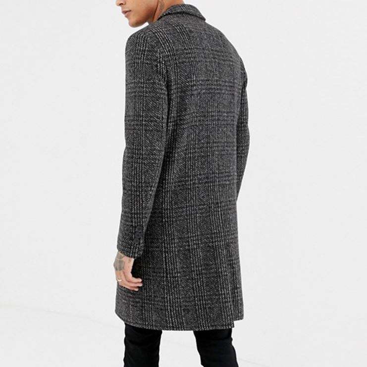 New Design Wholesale Outdoor Jackets Men's Longline Winter Overcoat