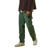OEM Manufacturer Custom Men Corduroy Work Cargo Pants With Double Knee Patchwork Pants
