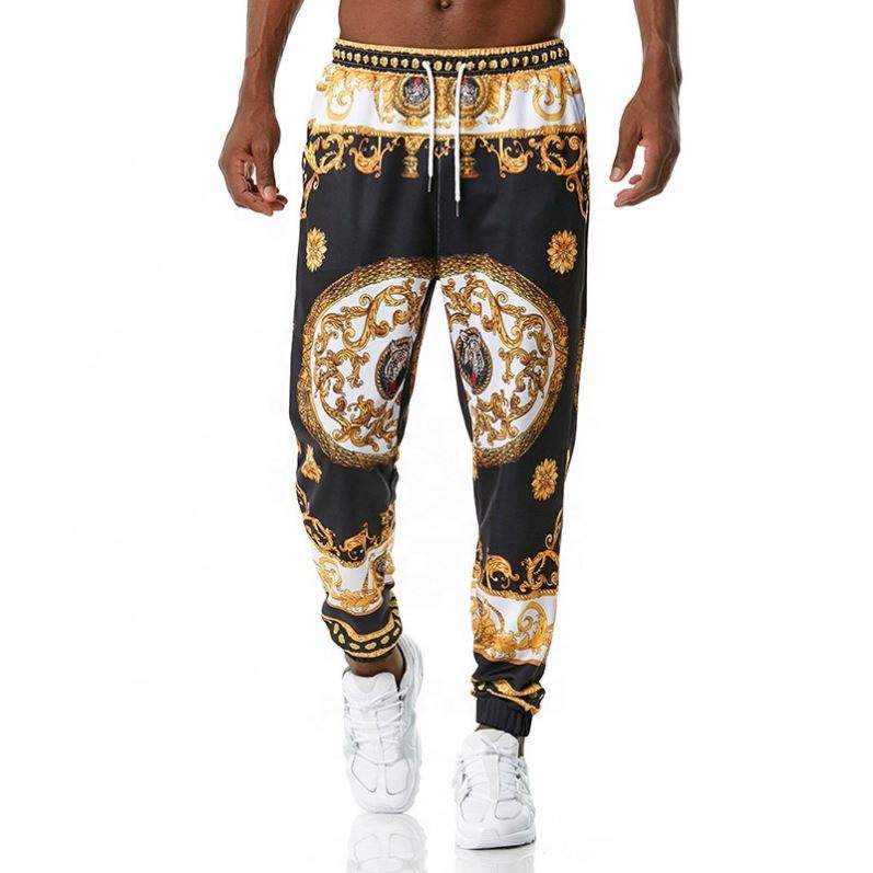 OEM Manufacturer Custom Sublimation Sweatpants Men Jogging Pants Printed Casual Pants Trousers For Men Clothing