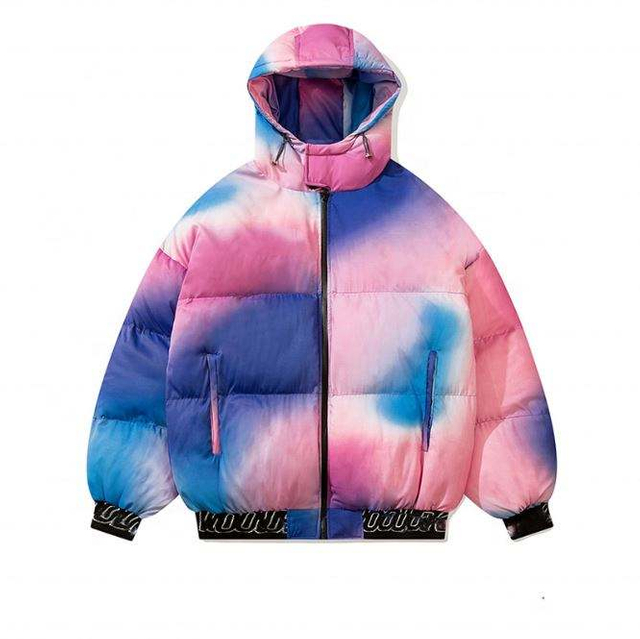 Oem Manufacturer Customized Gradient Color Men's Coat Casual Loose Lamb Wool Plus Size Jacket