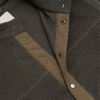 Oem Manufacturer Men's Winter Sherpa Fleeces Color Blocked Button Custom Embroidery Men Jacket