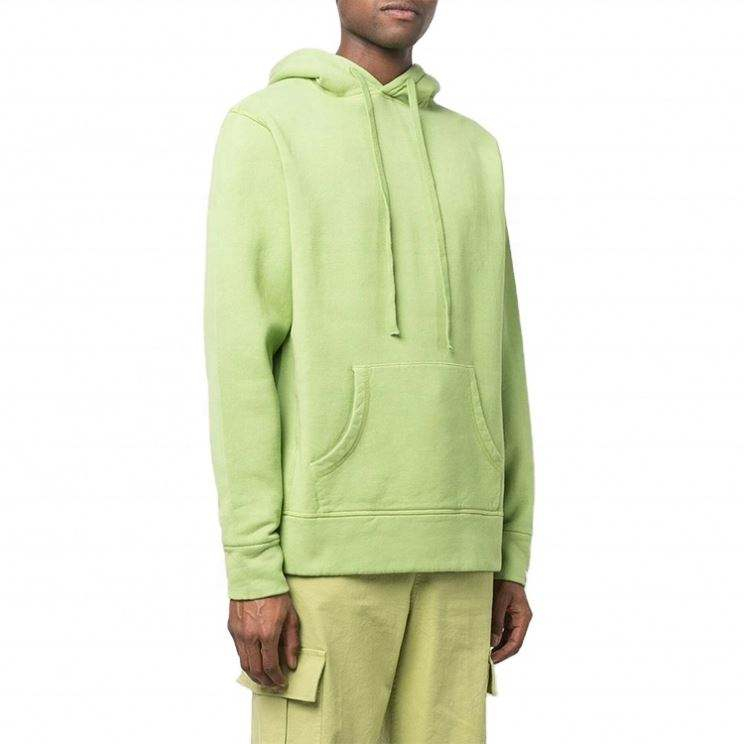 OEM Manufacturer Custom Cotton Heavyweight Oversized Plain Hoodie Sweatshirt Pullover For Men