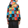 OEM Manufacturer Custom Men's Coats Terry Fabric Drawstring Hooded Patch Design Multicolor Patchwork Long Sleeve Hoodies