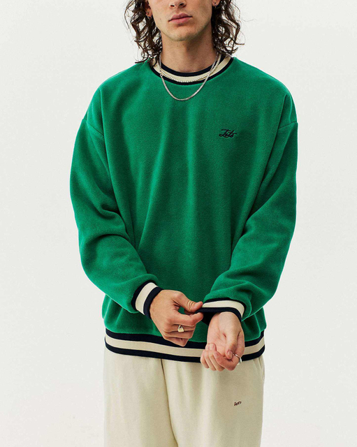 OEM Manufacturer Custom Men Thickness Fleece Winter Colorblock Mock Neck Striped Cuffs And Hem Sweatshirt