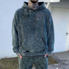 OEM Manufacturer Wholesale Street Style Floral Puff Graphic Best Embroidery Corduroy Custom Hoodie