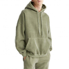 OEM Manufacturer Custom Men's Clothing Washed Distressed Oversized Hoodie Pullover Blank Faded Hoodie Sweatshirt Coats