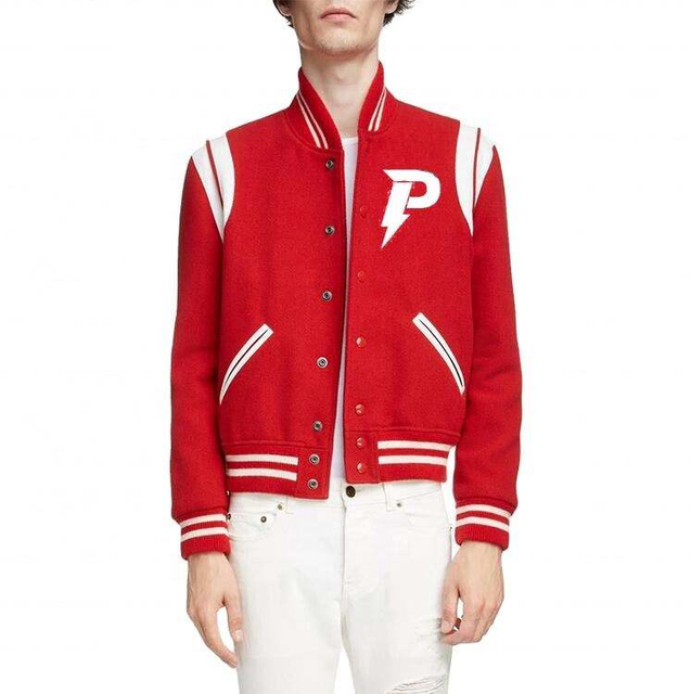 OEM Manufacturer Custom Men Clothing High Quality Bomber Wholesale Baseballs Men's Coat Jacket