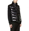 OEM Manufacturer Custom Logo Men Plain Black Sleeveless Puffer Waistcoats Jacket