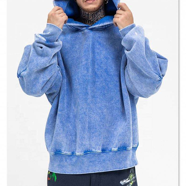 OEM -Hersteller Custom Logo Hochwertiger Hoodie Pullover Männer übergroß