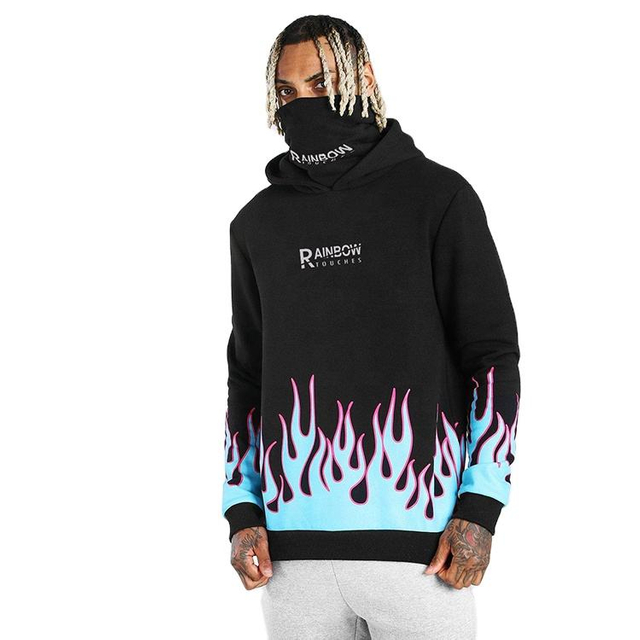 Custom Pattern Printed Men's Hoodie