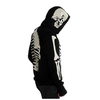 Custom Logo Printing Black Zip Up Face Masked Hoodie For Men Hoodie With Masked Cosplay Hoodie