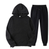 Custom Fitness Cotton Mens Gym Hoodie And Pant Set Mens Tracksuit Sweatsuit