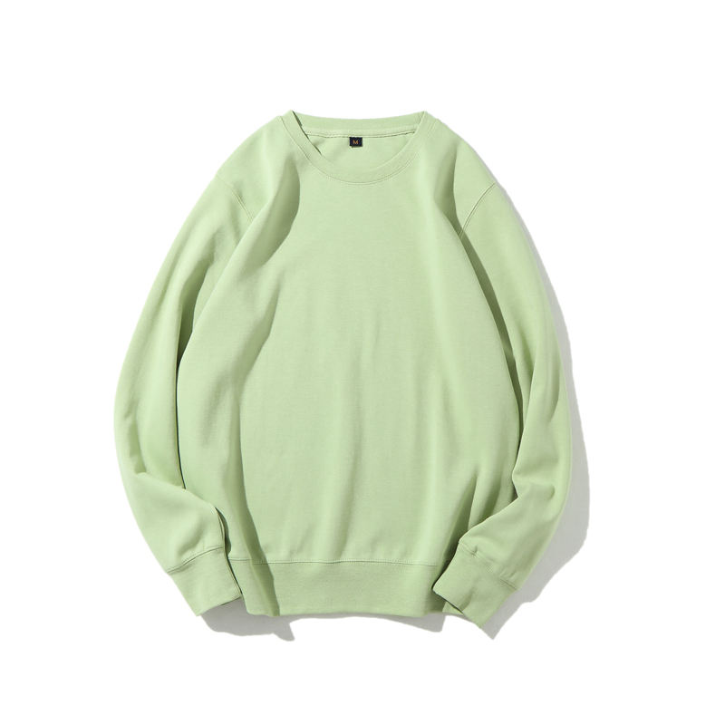 300gsm 80% Cotton 20% Polyester Blank Custom Logo Embroidered Fleece Unisex Sweatshirts
