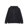 400Gsm Vintage Streetwear Crewneck Retro Zip Up Custom Logo Men's Wax Dyed Hoodie