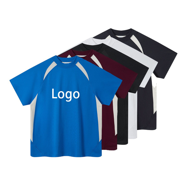 26001 Contrast Color Luxury Dry Fit T-shirt