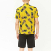 OEM Manufacturer Pineapple Button-Front Hawaiian Mens Shirts