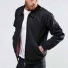 China's Clothing Supplier Black Windbreaker Jacket