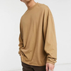 T Shirts Fashion Designer Casual Plain Tee Oversize Fit Drop Shoulder Long Sleeve Men Blank T Shirts
