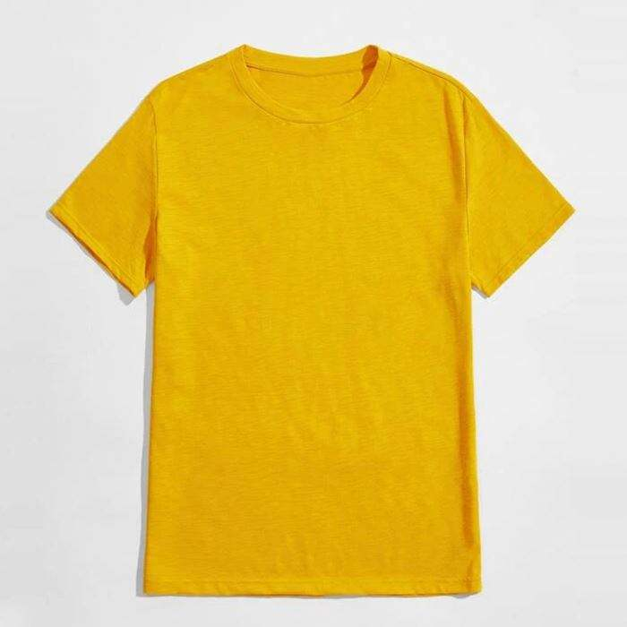 Oem Custom Label Tshirts Crew Neck Men Summer Short Sleeve Blank Plain Tshirts