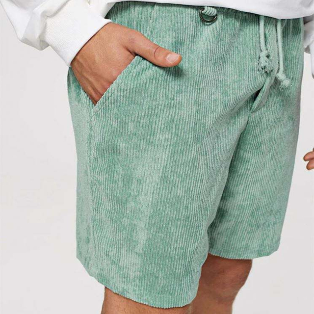 Design Your Own Board Shorts Men Slant Pocket Corduroy Shorts