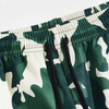Custom Allover Camo Printed Track Shorts Mens Drawstring Waist Summer Shorts