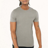Oem Service Custom Branded T-Shirt Short Sleeve Muscle Fit Men Cotton Plain Blank T Shirts