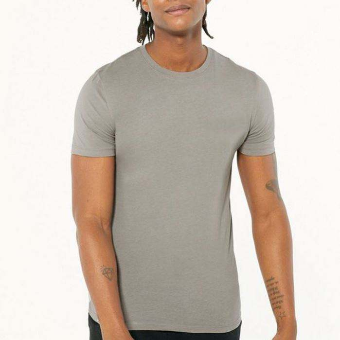 Oem Service Custom Branded T-Shirt Short Sleeve Muscle Fit Men Cotton Plain Blank T Shirts