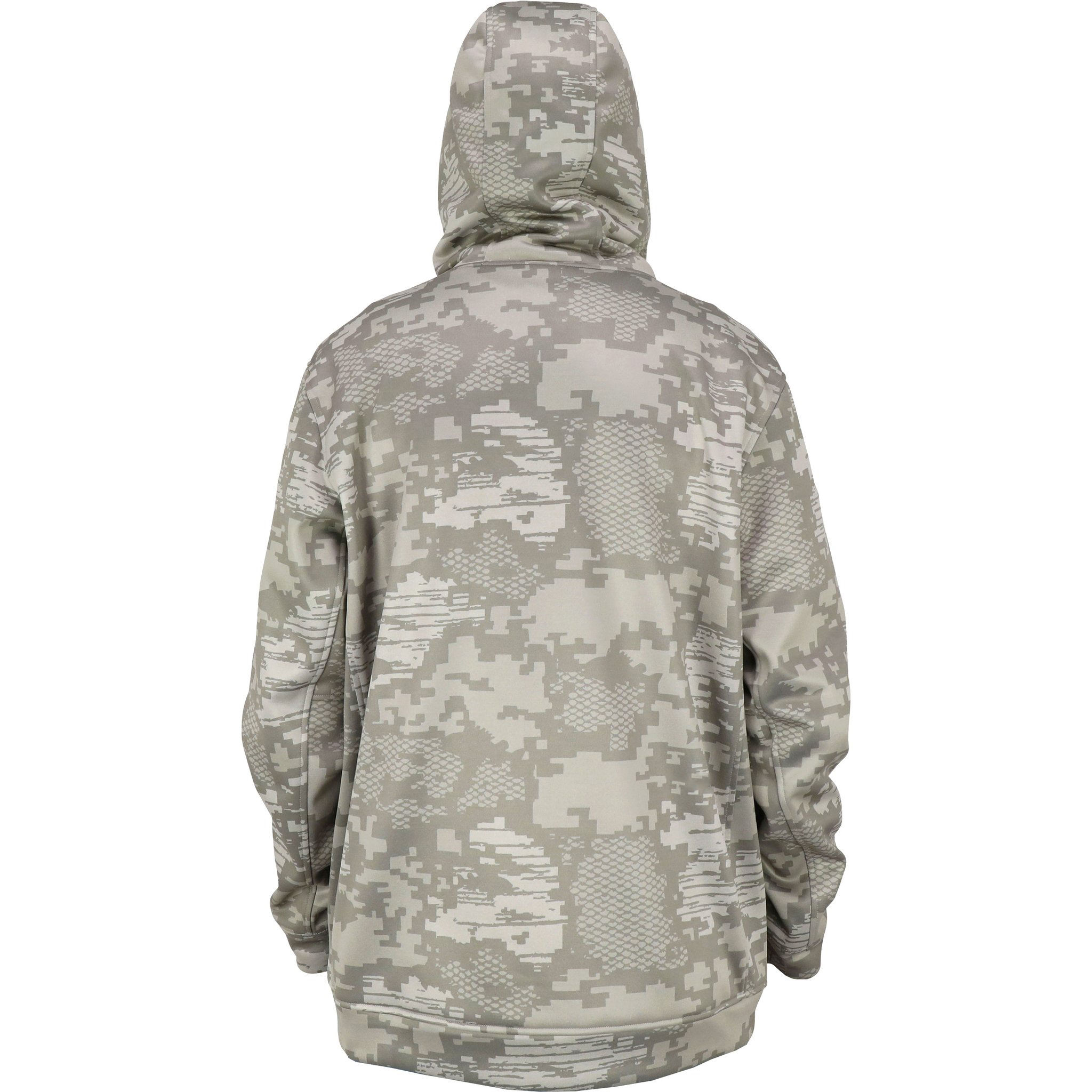 OEM Manufacturer Custom Logo 100% Poly Bonded Microfleece Face Cover Masked Tactical Men Fishing Hoodie