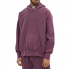 OEM Manufacturer No Drawstring Oversized Garment Dyed Sweatshirt Heavyweight 100% Cotton Vintage Washed Hoodie