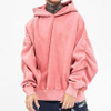 OEM Manufacturer Custom Oversized Vintage Acid Wash Heavyweight Blank Hoodie Pullover With Adjustable Sleeves