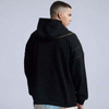 OEM Manufacturer Custom Half Zipper Pullover Oversize Hoodie Men's Clothing