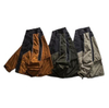 OEM Manufacturer Custom Fashion Contrast Stitching Stand Collar Loose Coats Jacket