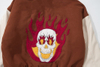 Oem Manufacturer Custom Men'ss Chenille Embroidery Pattern Baseball Vintage Patchwork Color Coat Jacket