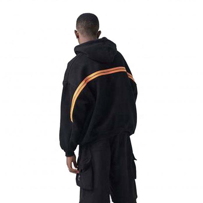 OEM Manufacturer Men's Hoodies Satin Lined Streetwear Oversize Pullover Hoodie For Men Double Layer Zipper Hoodie Custom Logo
