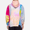 Fabricante OEM Custom Men Custom Swein Sweepshirt Sweep Stalming Swinkstring Personalidad de talla grande Patchwork Patchwork Tie Dye Capas de tinte