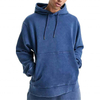 OEM Manufacturer Plain Garment Dyed Vintage Style Custom Thick Washed Loose Men Hoodies Clothing