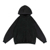 OEM Manufacturer Custom French Terry Hoodie Heavy Pullovers Without Drawstring Hoodie Water Wash Vintage Heavyweight Men Coats