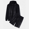 OEM Manufacturer Customized Set Solid Hoodies And Shorts Casual Men Short Set