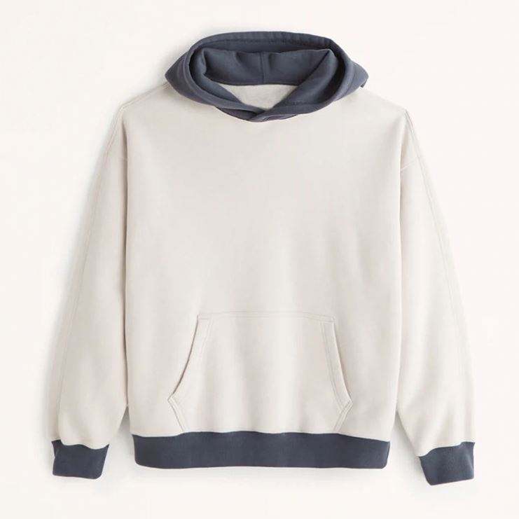 OEM Manufacturer Custom Men's Coats Hot Selling Long Sleeve Pullover Sweatshirts Fashion Blank Oversized Patchwork Hoodies For
